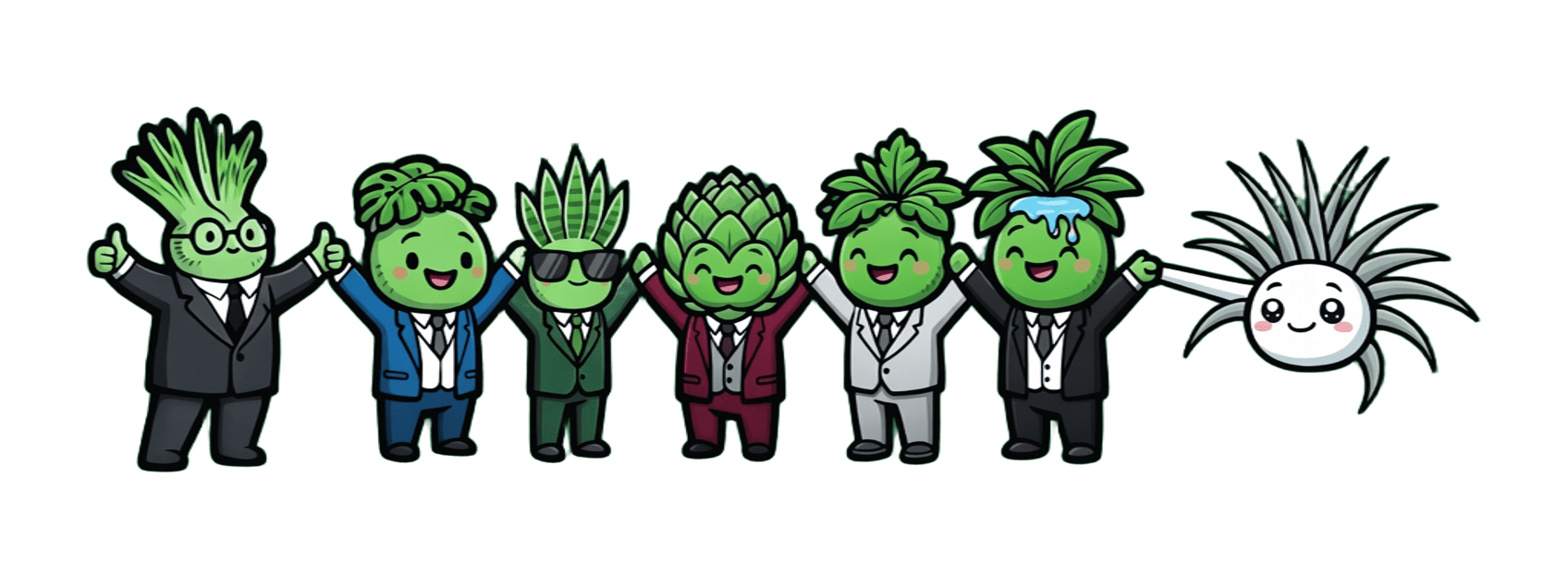 蕨積好朋友全員集合